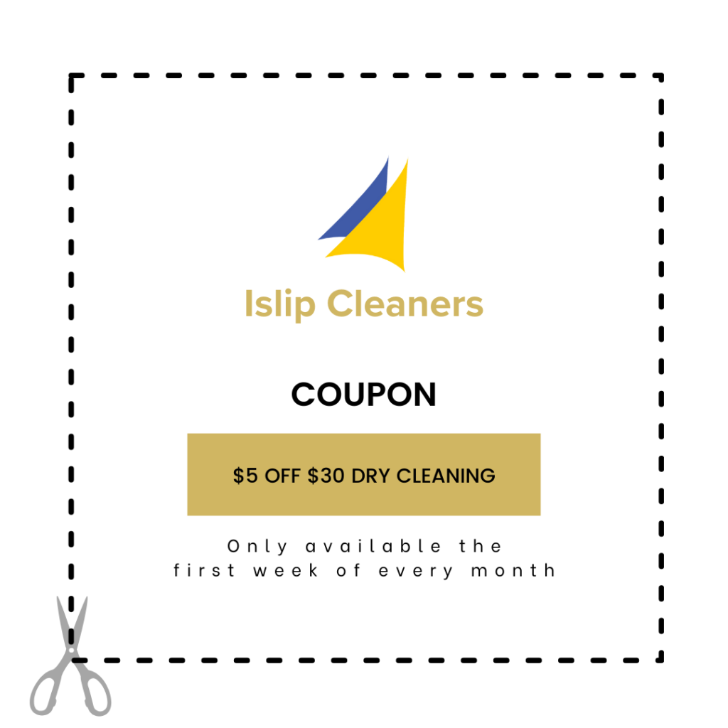 coupon for dry cleaning five dollar off