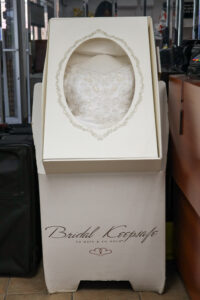 Wedding gown preservation box