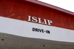 Drive in store sign